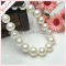 Wholesale white new style near round freshwater pearl bracelet