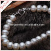 Wholesale white button freshwater pearl bracelet