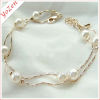 2013 lastest design multicolor freshwater pearl charming bracelet