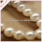 Elegant white near round freshwater pearl friendship bracelet