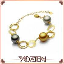 2013 lastest design multicolor freshwater pearl charms for charm bracelets