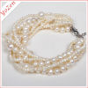 2013 new design multilayer freshwater pearl bracelet multicolor pearl bracelet