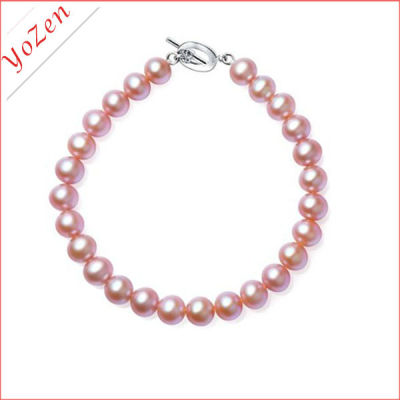 Charming white freshwater pearl bracelet vners