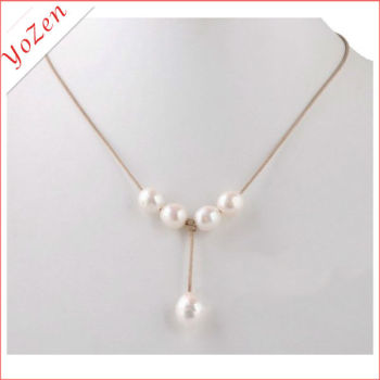 Nature freshwater pearl fashionable necklaces
