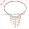 Fashion pattern beautiful freshwater pearl necklace