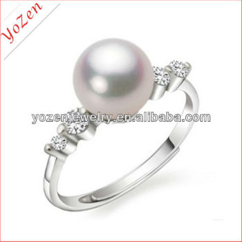 Elegant the beautiful freshwater pearl ring