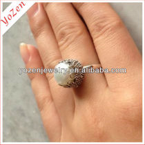 wholesale the beautiful freshwater pearl ring