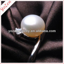 wholesale the beautiful butoon freshwater pearl ring