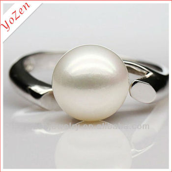 wholesale 925 sterling silver pearl rings