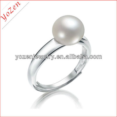 wholesale the 8-9mm button freshwater pearl ring