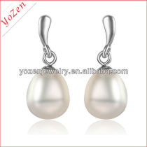 Wholesale charming freshwater pearl earring for woman