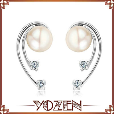 Wholesale charming freshwater buy pearl earring