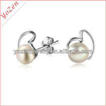 Wholesale charming freshwater pearl earring