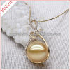 Luxury shining gold south sea pearl pendant designs