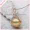 Luxury shining gold south sea pearl pendant designs
