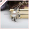 Flower button shape white freshwater pearl pendant jewelry