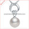 Fashion style,round and oval,three natural colors available wholesale shell pendant charms Language Option French