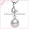 Charming Nature white freshwater pearl wholesale pendant scarves rings