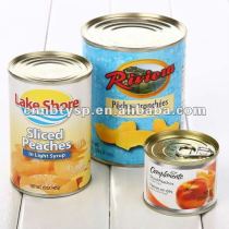 canned sliced yellow peach