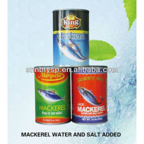 canned mackerel in oil