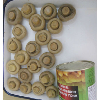 cook canned whole mushrooms