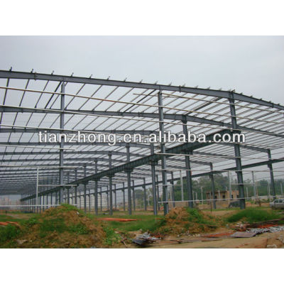 Large Span Gable Frame Steel Structure Frame