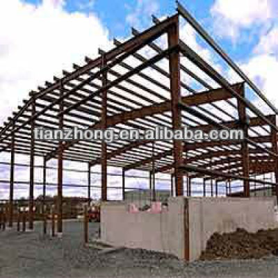 Steel Structure For Shed Application