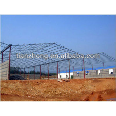 Double Gable Frame Steel Structure Building