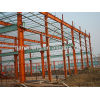 Red Steel Structure Frame with Customized Design