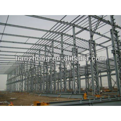 Grey Painting Steel Structure Frame