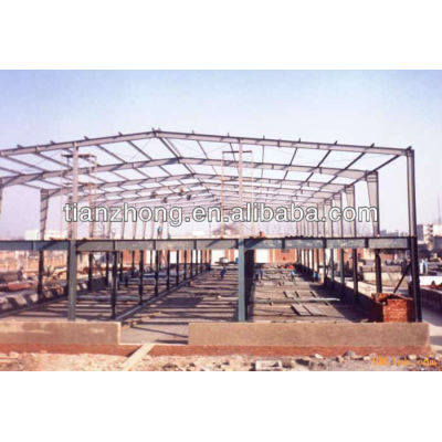 Portal Frame Steel Structure with Mezzanine