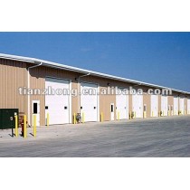 Steel Structure Warehouse with Cladding and Rolloer Door