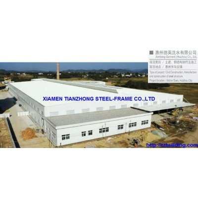 Customized Steel Structural Workshop/Warehouse/Factory