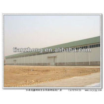 Long Span Steel Structure Warehouse with White Cladding