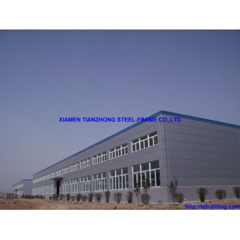 Steel Structural Building with Wall&Roof Cladding