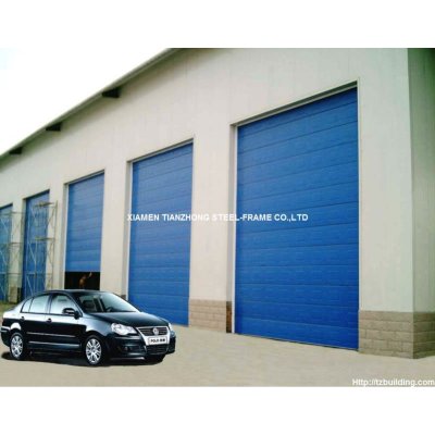 Steel Structure Factory and Warehouse with Roller Door and Cladding