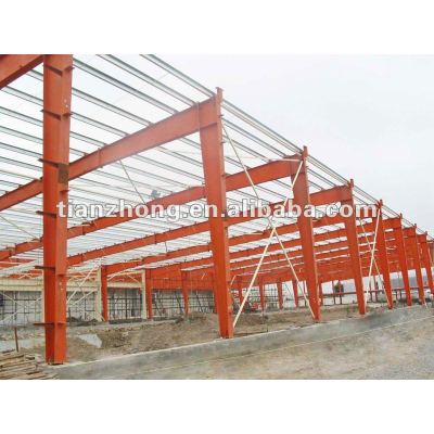 High strength steel prefabricated warehouse