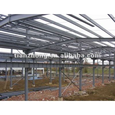 High strength steel construction for workshop