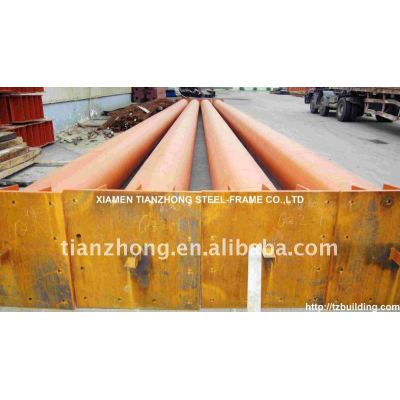 steel structure with CE products (steel structures)