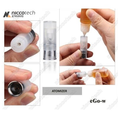 Pan style EGO-W clear atomizer