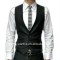 2012black cotton hot fancy formal mens stylish Waistcoat