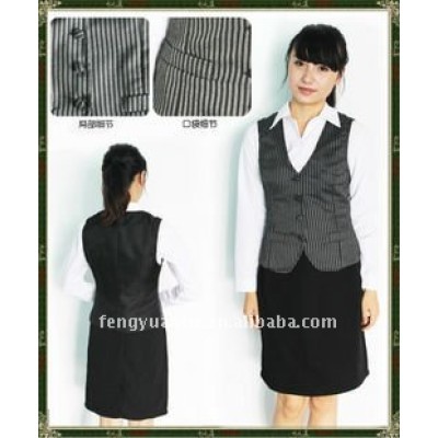 women's cotton uniform Waistcoat