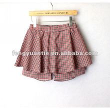 мода девочка юбка коротких штанишках