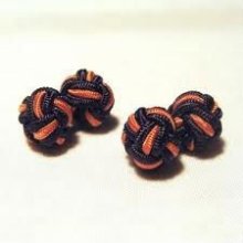 silk knot cufflinks elástica
