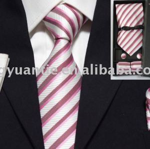 sistema tejido seda de la corbata