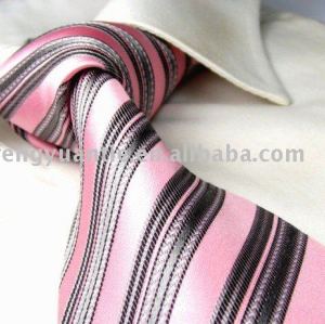 編まれた絹のネクタイ、デザイナーネクタイ、銘柄のタイ