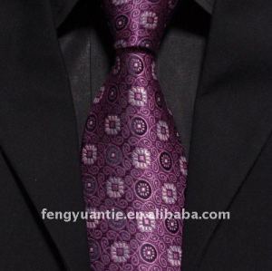 編まれた絹のネクタイ、デザイナーネクタイ、銘柄のタイ