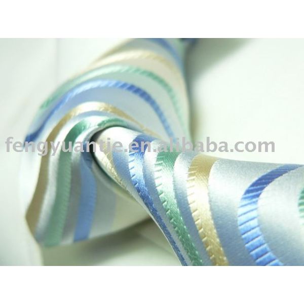 corbata de seda tejido