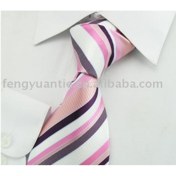 corbata de seda tejido