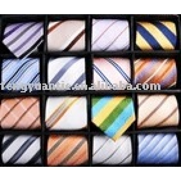 corbata de seda tejido